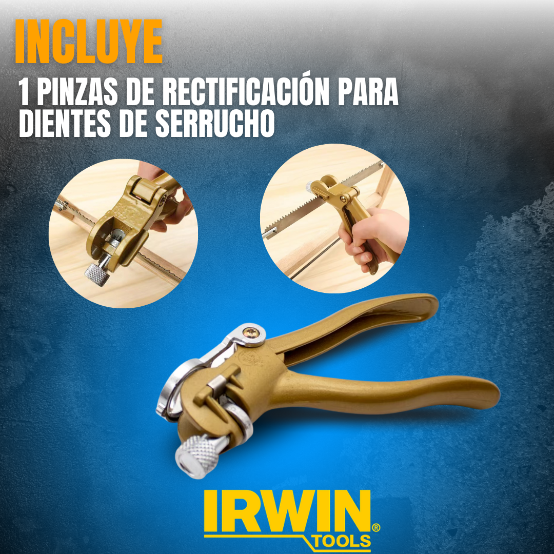 PINZAS DE RECTIFICACIÓN PARA DIENTES DE SERRUCHO | IRWIN TOOLS®