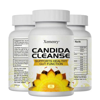 2 x 1 - Candida Cleanse Reduce antojos, hinchazón y fatiga + Envío Gratis 🎁