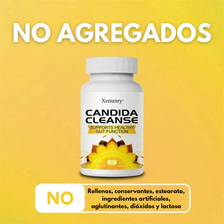 2 x 1 - Candida Cleanse Reduce antojos, hinchazón y fatiga + Envío Gratis 🎁