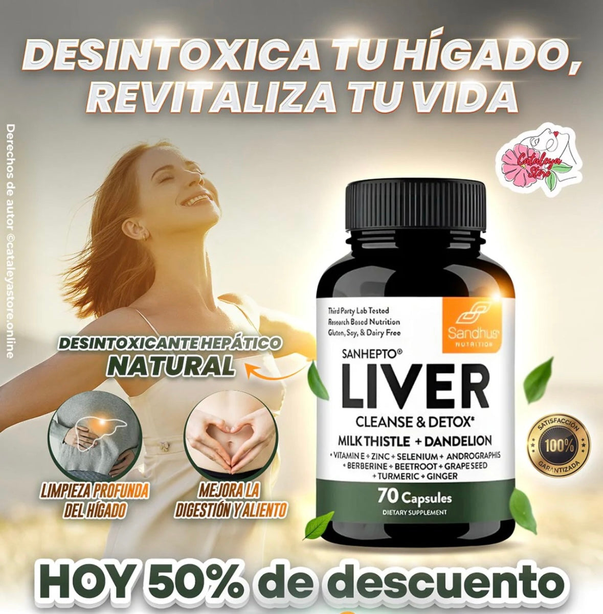 LIVER CLEANSE DETOX + ENVÍO GRATIS  🎁