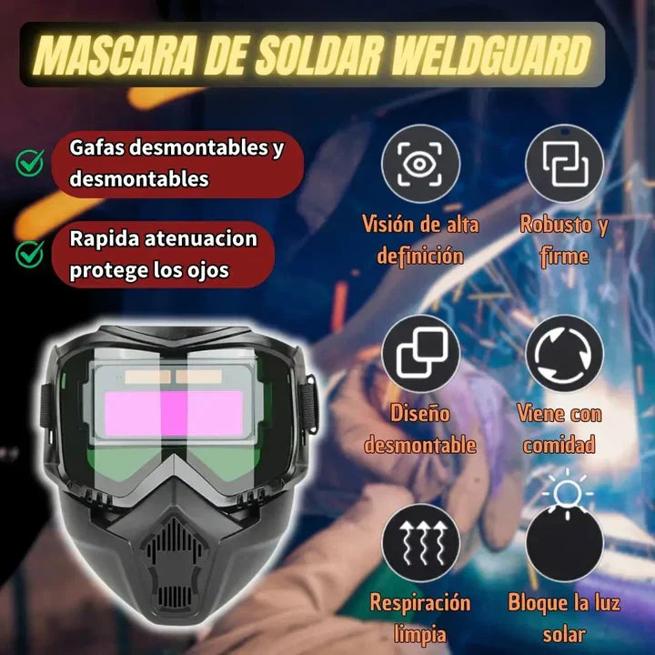 IRONSHIELD™ MÁSCARA DE SOLDAR - EDICIÓN LIMITADA + DELIVERY GRATIS
