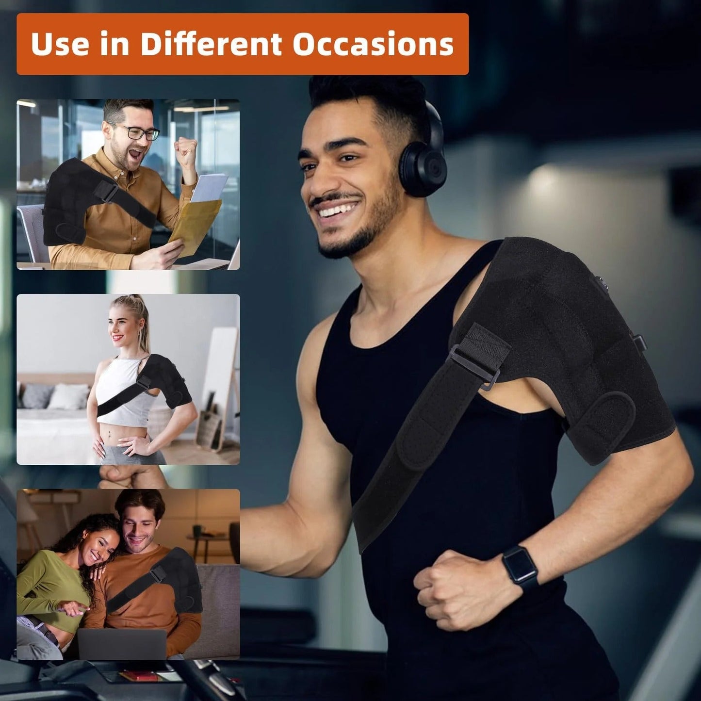 Hombrera termica - alivio inmediato para el dolor de hombro - Manguito Rotador