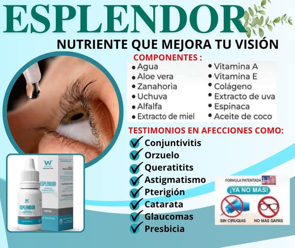 ESPLENDOR 👁️ Gotas mágicas + REGALO